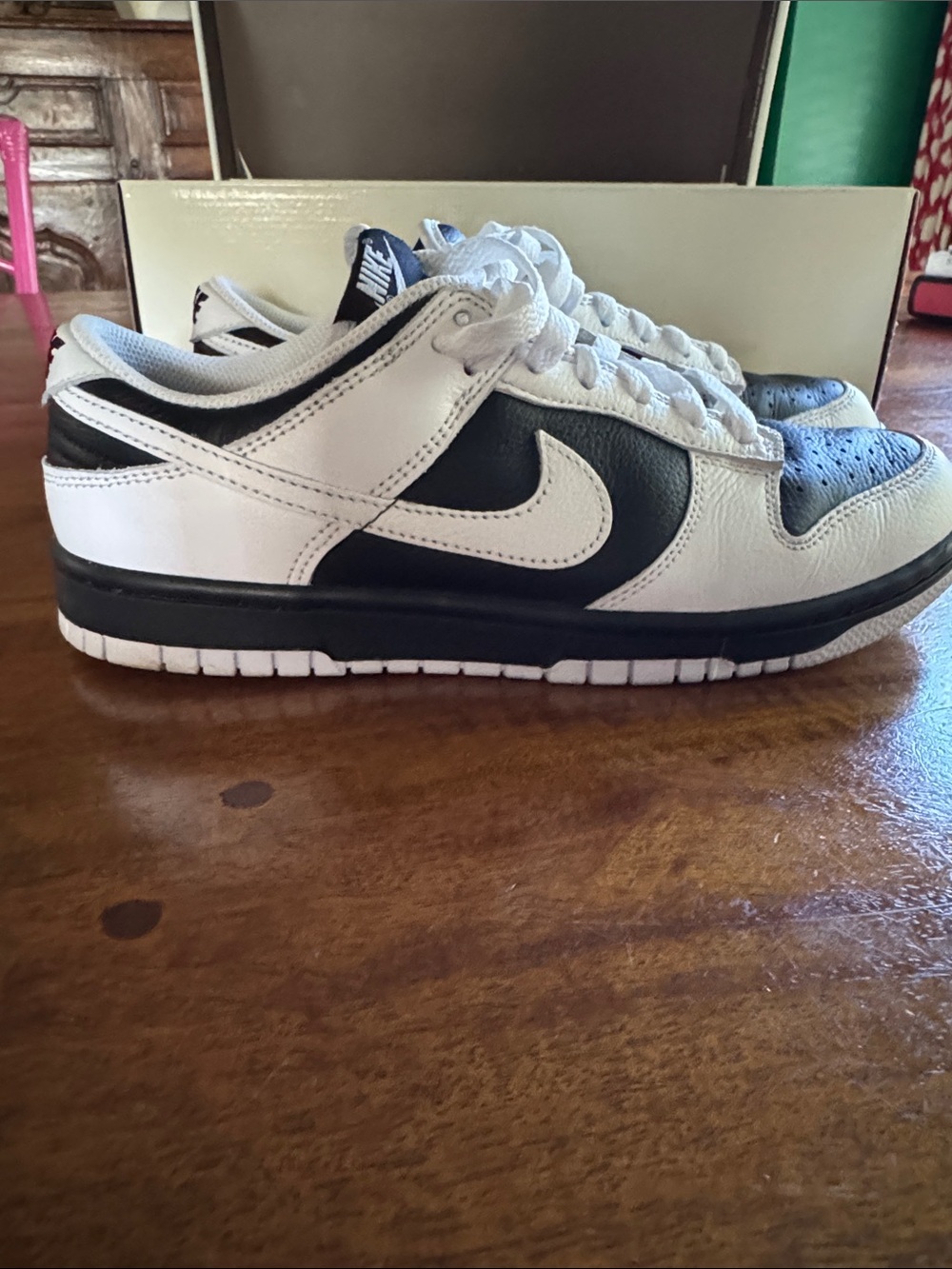 Nike Men’s Air Jordans Low OG Reverse Panda Sneakers in excellent condition RARE